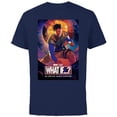 thumbnail image 1 of Marvel WHAT IF…? Killmonger Comic Cover Standard - Short Sleeve Cotton T-Shirt for Adults - Customized-Navy, 1 of 5