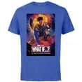 thumbnail image 1 of Marvel WHAT IF…? Killmonger Comic Cover Standard - Short Sleeve Cotton T-Shirt for Adults - Customized-Royal Heather, 1 of 5