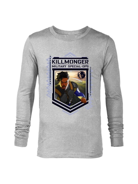 WHAT IF…? Killmonger Military Special-Ops Standard - Long Sleeve T-Shirt for Men – Customized-Athletic Heather