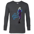 thumbnail image 1 of Marvel WHAT IF…? Nebula Hey Cha Cha Standard - Long Sleeve T-Shirt for Men – Customized-Charcoal Heather, 1 of 5
