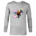 thumbnail image 1 of Marvel WHAT IF…? Party Thor Neon Bash Standard - Long Sleeve T-Shirt for Men – Customized-Athletic Heather, 1 of 5