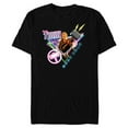 thumbnail image 1 of Marvel WHAT IF…? Party Thor Neon Bash Standard - Short Sleeve Blended T-Shirt for Adults – Customized-Black, 1 of 5