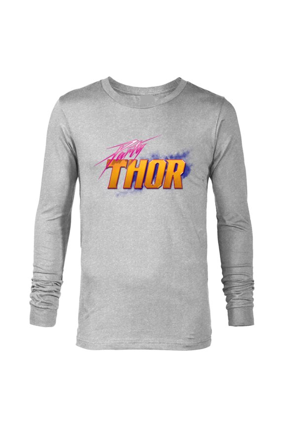 WHAT IF…? Party Thor Standard - Long Sleeve T-Shirt for Men – Customized-Athletic Heather