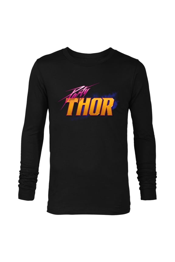 WHAT IF…? Party Thor Standard - Long Sleeve T-Shirt for Men – Customized-Black