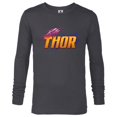 thumbnail image 1 of Marvel WHAT IF…? Party Thor Standard - Long Sleeve T-Shirt for Men – Customized-Charcoal Heather, 1 of 5
