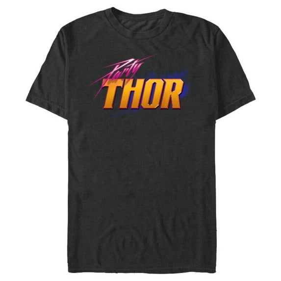 Marvel WHAT IF…? Party Thor Standard - Short Sleeve Blended T-Shirt for Adults – Customized-Dark Heather