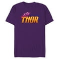 thumbnail image 1 of Marvel WHAT IF…? Party Thor Standard - Short Sleeve Blended T-Shirt for Adults – Customized-Purple, 1 of 5