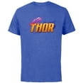 thumbnail image 1 of Marvel WHAT IF…? Party Thor Standard - Short Sleeve Cotton T-Shirt for Adults - Customized-Royal Heather, 1 of 5