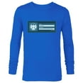 thumbnail image 1 of Marvel WHAT IF…? #STEVESTEVESTEVEIHEARTSTEVE0704 - Long Sleeve T-Shirt for Men – Customized-Royal, 1 of 5