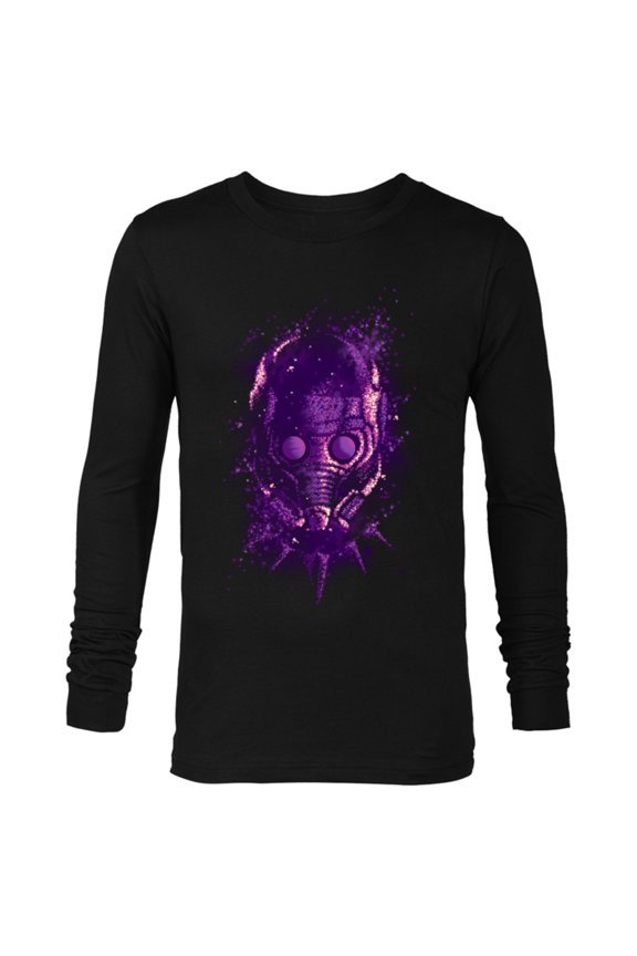 WHAT IF…? T’Challa Star-Lord Cosmos Standard - Long Sleeve T-Shirt for Men – Customized-Black