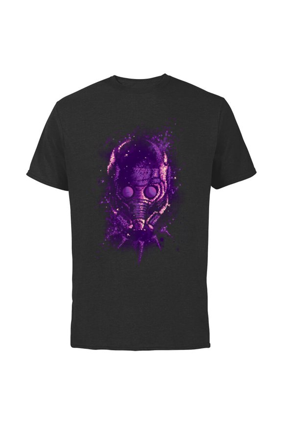 WHAT IF…? T’Challa Star-Lord Cosmos Standard - Short Sleeve Cotton T-Shirt for Adults - Customized-Black
