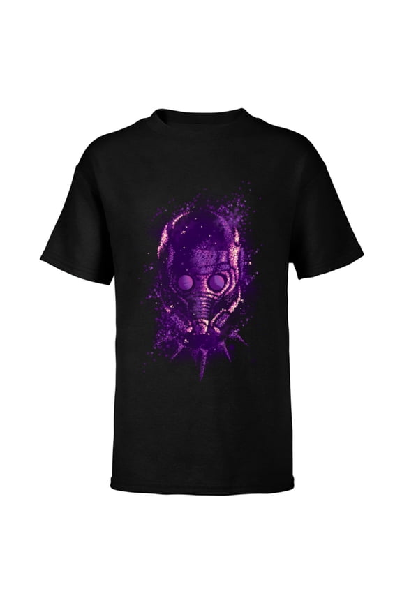 WHAT IF…? T’Challa Star-Lord Cosmos Standard - Short Sleeve T-Shirt for Kids – Customized-Black