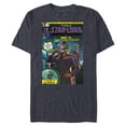 thumbnail image 1 of Marvel WHAT IF…? T’Challa became A Star-Lord Comic Cover Standard - Short Sleeve Blended T-Shirt for Adults – Customized-Navy Heather, 1 of 5