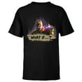 thumbnail image 1 of Marvel WHAT IF…? Thanos Infinity Gauntlet Standard - Short Sleeve T-Shirt for Kids – Customized-Black, 1 of 5