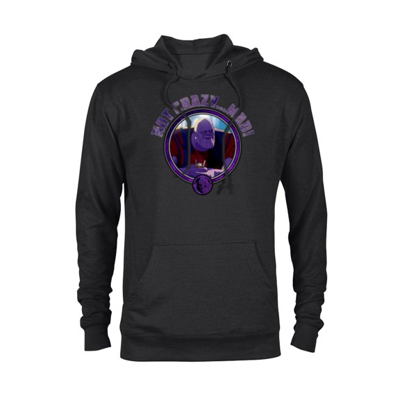 Marvel WHAT IF…? Thanos Not Crazy… Mad - Pullover Hoodie for Adults – Customized-Black
