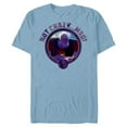 thumbnail image 1 of Marvel WHAT IF…? Thanos Not Crazy… Mad - Short Sleeve Blended T-Shirt for Adults – Customized-Ocean Blue, 1 of 5