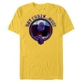 thumbnail image 1 of Marvel WHAT IF…? Thanos Not Crazy… Mad - Short Sleeve Blended T-Shirt for Adults – Customized-Yellow, 1 of 5