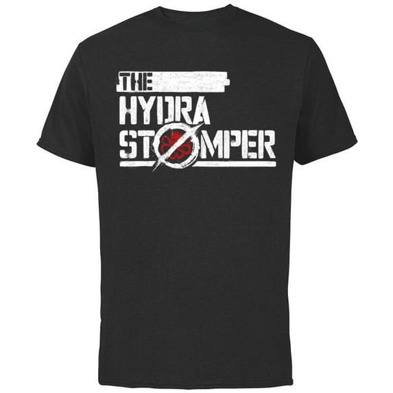 Marvel WHAT IF…? The Hydra Stomper - Short Sleeve Cotton T-Shirt for Adults - Customized-Black
