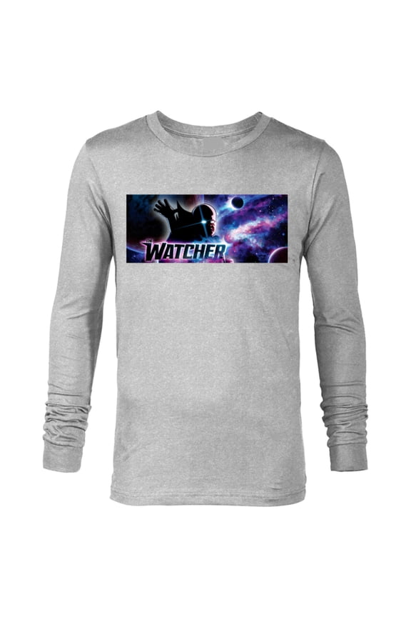 WHAT IF…? The Watcher Cosmos - Long Sleeve T-Shirt for Men – Customized-Athletic Heather