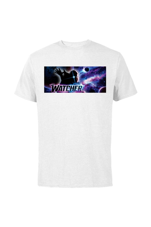WHAT IF…? The Watcher Cosmos - Short Sleeve Cotton T-Shirt for Adults - Customized-White