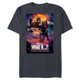 thumbnail image 1 of Marvel WHAT IF…? Zombie Captain America Comic Cover Standard - Short Sleeve Blended T-Shirt for Adults – Customized-Navy Heather, 1 of 5
