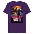 thumbnail image 1 of Marvel WHAT IF…? Zombie Captain America Comic Cover Standard - Short Sleeve Blended T-Shirt for Adults – Customized-Purple, 1 of 5