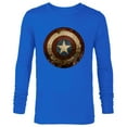 thumbnail image 1 of Marvel WHAT IF…? Zombie Captain America Shield Standard - Long Sleeve T-Shirt for Men – Customized-Royal, 1 of 5