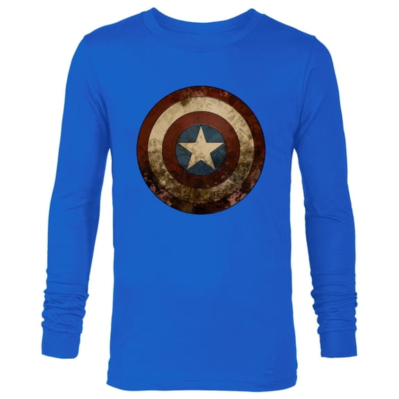 Marvel WHAT IF…? Zombie Captain America Shield Standard - Long Sleeve T-Shirt for Men – Customized-Royal