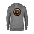 thumbnail image 1 of Marvel WHAT IF…? Zombie Captain America Shield Standard - Pullover Hoodie for Adults – Customized-Graphite Heather, 1 of 5