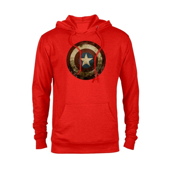 Marvel WHAT IF…? Zombie Captain America Shield Standard - Pullover Hoodie for Adults – Customized-Red Heather