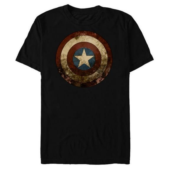Marvel WHAT IF…? Zombie Captain America Shield Standard - Short Sleeve Blended T-Shirt for Adults – Customized-Black