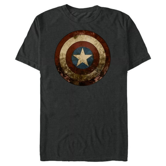 Marvel WHAT IF…? Zombie Captain America Shield Standard - Short Sleeve Blended T-Shirt for Adults – Customized-Dark Heather