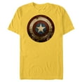 thumbnail image 1 of Marvel WHAT IF…? Zombie Captain America Shield Standard - Short Sleeve Blended T-Shirt for Adults – Customized-Yellow, 1 of 5