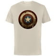 thumbnail image 1 of Marvel WHAT IF…? Zombie Captain America Shield Standard - Short Sleeve Cotton T-Shirt for Adults - Customized-Natural, 1 of 5