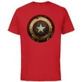 thumbnail image 1 of Marvel WHAT IF…? Zombie Captain America Shield Standard - Short Sleeve Cotton T-Shirt for Adults - Customized-Red, 1 of 5