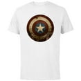 thumbnail image 1 of Marvel WHAT IF…? Zombie Captain America Shield Standard - Short Sleeve Cotton T-Shirt for Adults - Customized-White, 1 of 5