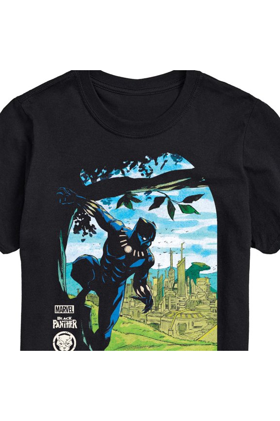 - Wakanda Destination - Men's Short Sleeve Graphic T-Shirt
