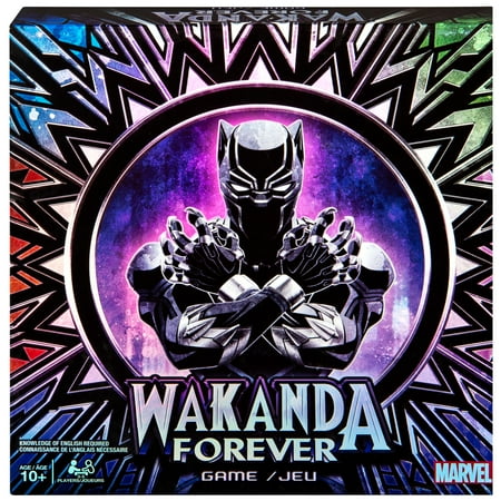 Marvel Wakanda Forever, Black Panther Dice-Rolling Fast-Paced Game for Families, Teens and Adults Ages 10 and up