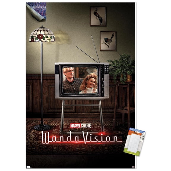 Marvel WandaVision - 80's One Sheet Wall Poster, 14.725" x 22.375"