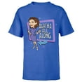thumbnail image 1 of Marvel WandaVision Agatha All Along Retro - Short Sleeve T-Shirt for Kids - Customized-Royal, 1 of 5