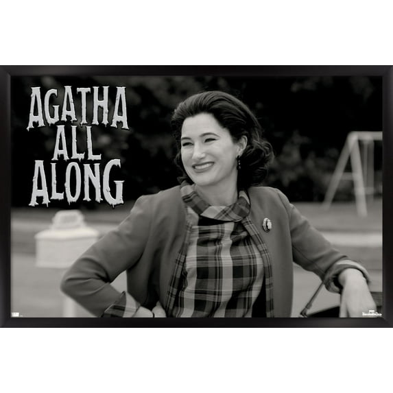Marvel WandaVision - Agatha All Along Wall Poster, 14.725" x 22.375", Framed