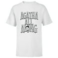 thumbnail image 1 of Marvel WandaVision Agnes Agatha All Along - Short Sleeve T-Shirt for Kids - Customized-White, 1 of 5