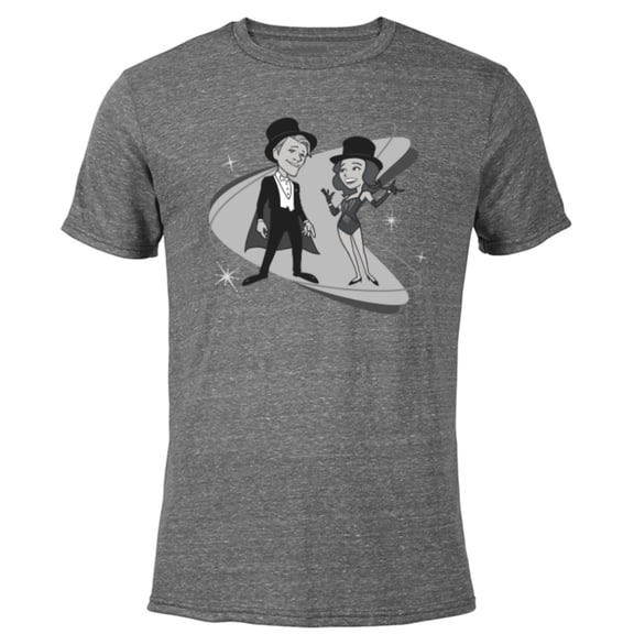 Marvel WandaVision Retro Boomerang - Short Sleeve Blended T-Shirt for Adults - Customized-Dark Heather