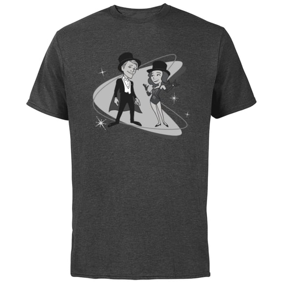 Marvel WandaVision Retro Boomerang - Short Sleeve Cotton T-Shirt for Adults - Customized-Charcoal