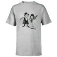 thumbnail image 1 of Marvel WandaVision Retro Boomerang - Short Sleeve T-Shirt for Kids - Customized-Athletic Heather, 1 of 5