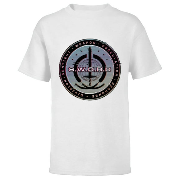 Marvel WandaVision S.W.O.R.D. Force Field - Short Sleeve T-Shirt for Kids – Customized-White