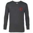 thumbnail image 1 of Marvel WandaVision To Grow Old In Heart - Long Sleeve T-Shirt for Men - Customized-Charcoal Heather, 1 of 5