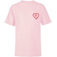 thumbnail image 1 of Marvel WandaVision To Grow Old In Heart - Short Sleeve T-Shirt for Kids - Customized-Soft Pink, 1 of 5