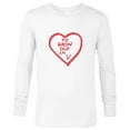 thumbnail image 1 of Marvel WandaVision To Grow Old In Vision Heart - Long Sleeve T-Shirt for Men - Customized-White, 1 of 5