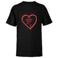 thumbnail image 1 of Marvel WandaVision To Grow Old In Vision Heart - Short Sleeve T-Shirt for Kids - Customized-Black, 1 of 5